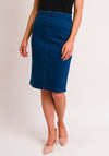 Robell Maraike Denim Pencil Skirt, Medium Blue