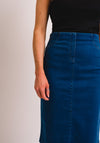Robell Maraike Denim Pencil Skirt, Medium Blue
