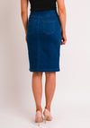 Robell Maraike Denim Pencil Skirt, Medium Blue
