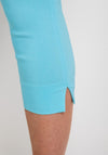Robell Rose 07 Slim Fit Capri Trousers, Blue