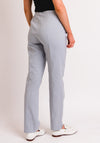 Robell Marie Stretch Slim Fit Trousers, Stone Grey