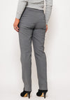 Robell Marie Stretch Slim Fit Trousers, Graphite Grey