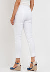 Robell Rose 09 Super Slim Trousers, White