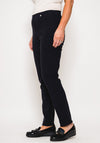 Robell Bella Full Length Stretch Trousers, Navy