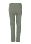 Robell Bella 09 Turn Up Cropped Trouses, Khaki