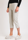 Robell Marie 07 Slim Fit Cropped Trousers, Beige