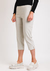 Robell Marie 07 Slim Fit Cropped Trousers, Beige