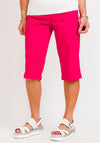Robell Bella 05 Slim Knee Length Shorts, Pink