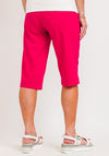 Robell Bella 05 Slim Knee Length Shorts, Pink