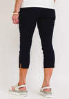 Robell Rose 07 Slim Fit Capri Trousers, Navy