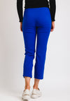 Robell Lena Slim Fit Stretch Cropped Trousers, Royal Blue