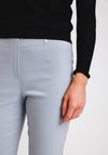 Robell Lena 09 Slim Fit Stretch Ankle Grazer Trousers, Grey
