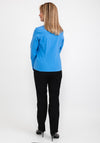 Robell Happy Denim Effect Jacket, Azure Blue