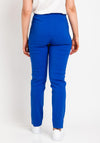 Robell Marie Full Length Slim Leg Trousers, Royal Blue