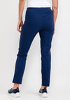 Robell Marie Full Length Slim Leg Trousers, French Blue