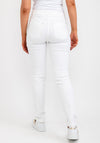 Robell Elena Slim Fit Jeans, White