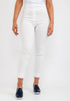 Robell Rose 09 Super Slim Trousers, Off White
