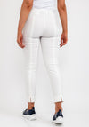 Robell Rose 09 Super Slim Trousers, Off White