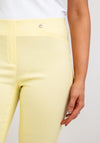 Robell Rose 09 Super Slim Trousers, Yellow