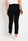 Robell Rose 09 Ankle Grazer Trousers, Black