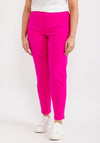 Robell Bella 09 Slim Cropped Trousers, Cabaret Pink