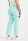 Robell Bella 09 Slim Cropped Trousers, Aqua