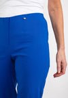 Robell Marie 07 Slim Fit Cropped Trousers, Royal Blue