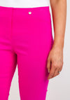Robell Rose 07 Slim Fit Cropped Trousers, Cabaret Pink