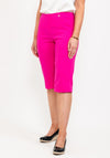 Robell Bella 05 Slim Knee Length Shorts, Cabaret Pink