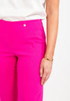 Robell Bella 05 Slim Knee Length Shorts, Cabaret Pink