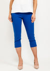 Robell Rose 07 Slim Fit Cropped Trousers, Royal Blue