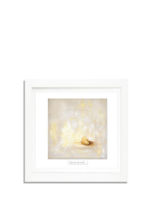 Rita Oates Wooden Framed Art, Rock