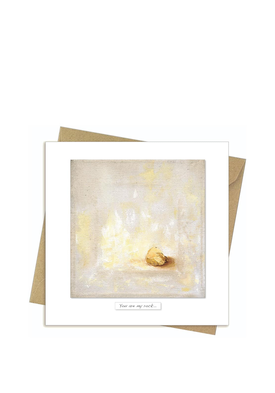 Rita Oates Rock Greeting Card