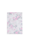 Rococo Floral Single Bed Sheet Set, Pink
