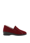 Rohde Wool Lined Slippers, Red
