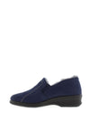 Rohde Wool Lined Slippers, Navy