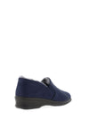 Rohde Wool Lined Slippers, Navy