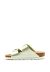 Rohde Metallic Buckle Chunky Slip on Sandals, Green