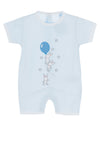 Sardon Baby Boys Bunny Romper Boxed Set, Blue