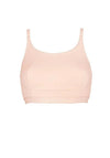 Royce Lola 2 Pack Crop Top Bra, Pink and White