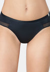 S by Sloggi Silhouette High Leg Tai Briefs, Black