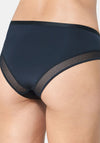 S by Sloggi Silhouette High Leg Tai Briefs, Black