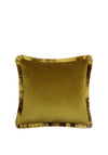 Scatterbox Juniper Fringed Feather Cushion, Navy