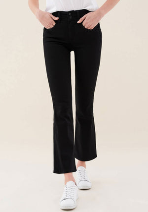Salsa Push In Secret Bootleg Jeans, Black