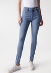 Salsa Push Up Destiny Skinny Jeans, Light Blue