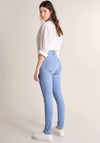 Salsa Push in Secret Soft Touch Skinny Jeans, Light Blue