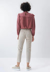 Salsa True Cropped Slim Jeans, Beige