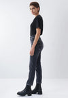 Salsa Glamour Push In Cropped Slim Jeans, Black