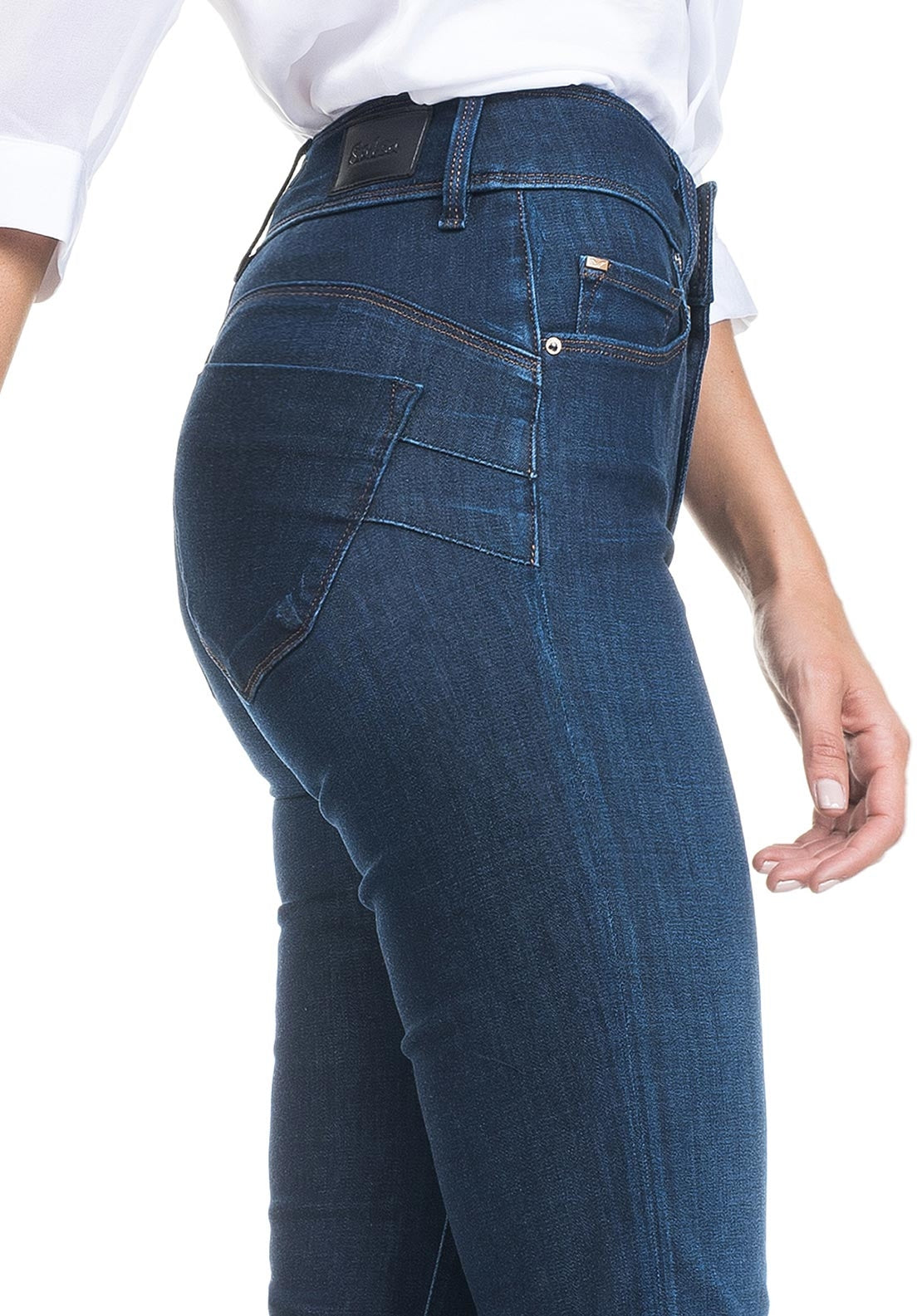 Salsa Secret Push In Slim Leg Jeans, Blue
