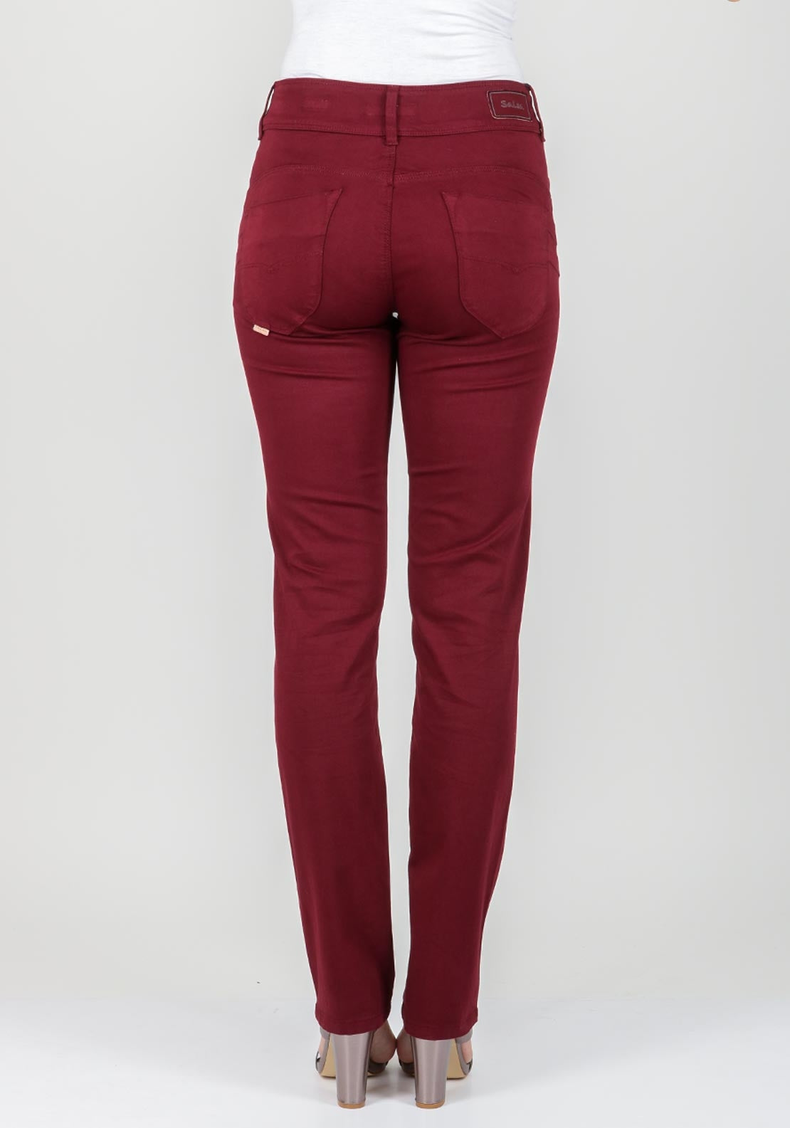 Salsa Secret Push in Slim Leg Jeans, Wine
